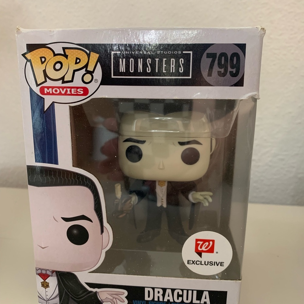 Funko Pop! Movies Dracula Figure - Black and White
